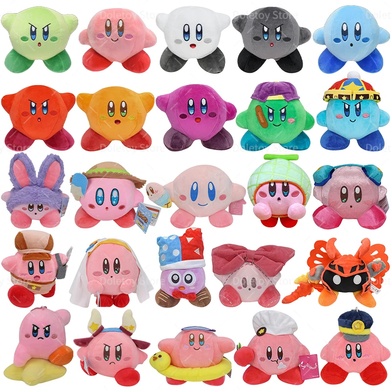 Kawaii ستار كيربي أفخم يو يو كيربي مورفو نايت ماركس لينة ألعاب من القطيفة لطيف الكرتون الشيف كيربي محشوة دمية على شكل حيوان هدية عيد ميلاد
