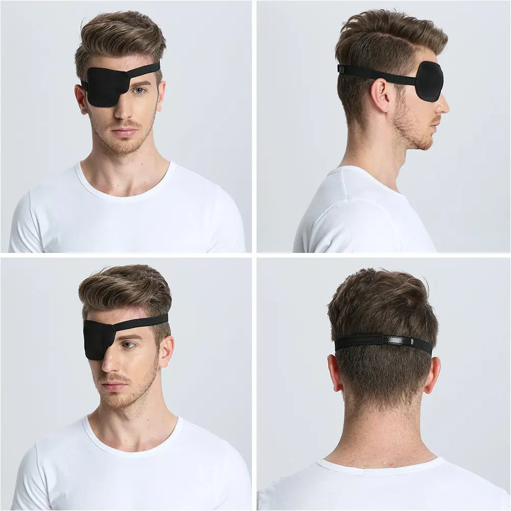 

3Pcs 3D Single Eye Mask Adjustable Lazy Eye Patch Kids Amblyopia Strabismus Cover Strabismus