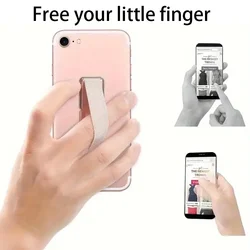 2pcs Hand Strap Mobile Phone Holder Anti-drop Universal Elastic Multi-functional For Most Mobile Phones