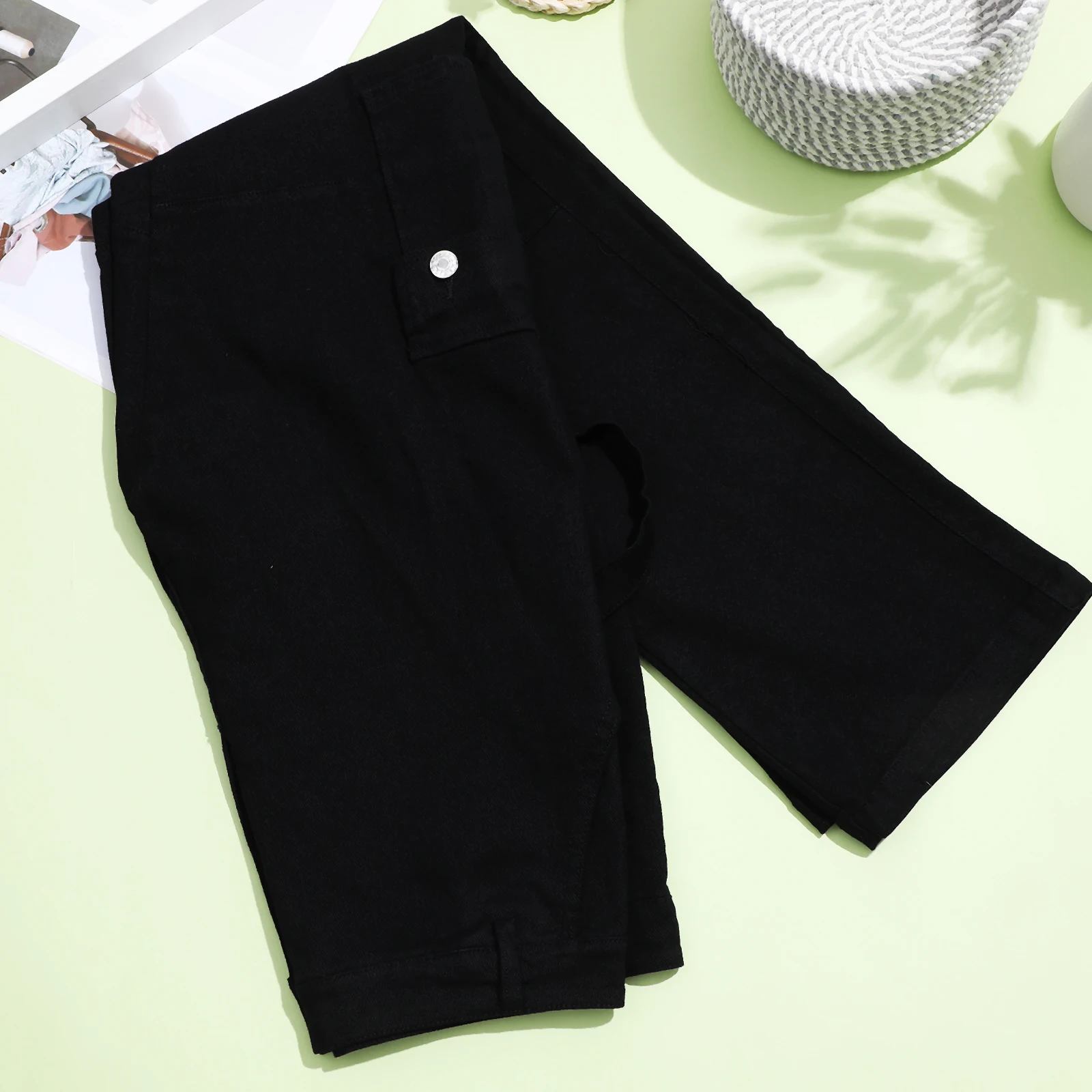 

High Waisted Cargo Pants Women Ladies Girls Pockets Comfortable Classic Style Travel Party Sport Wear Large Size L