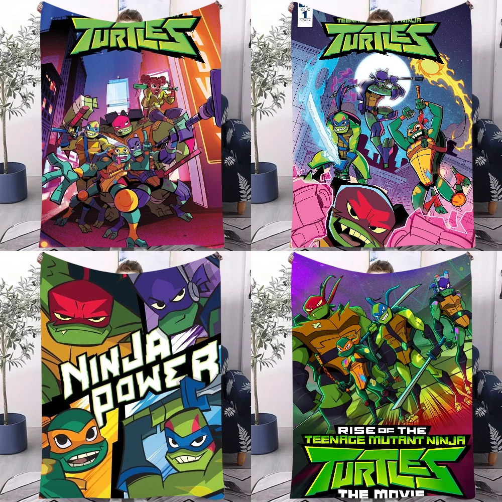 

Одеяло Rise Of The Teenage Mutant Ninja Turtles, легкое одеяло для общежитий, сон, гостиной, офиса, дивана