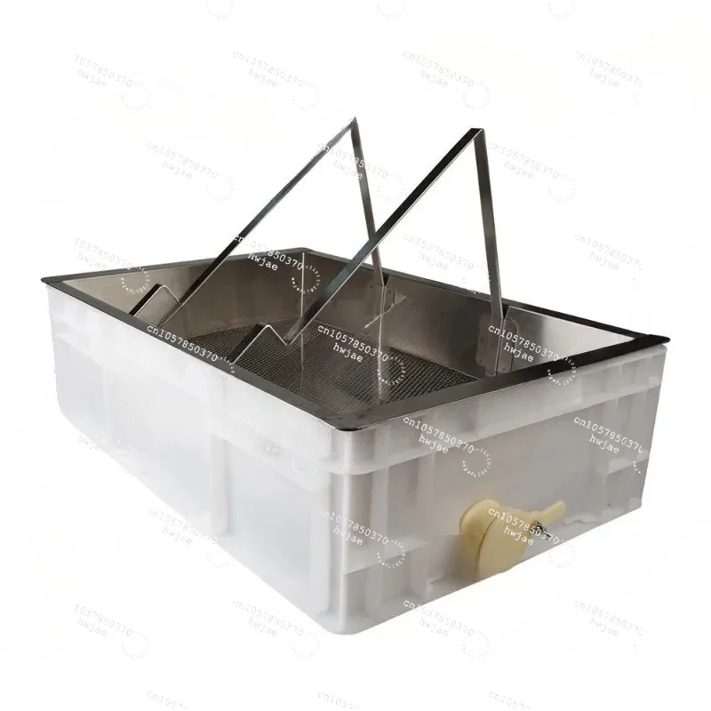 For beekeeping, nest spleen honey rack, stainless steel scraping and cutting honey plate, honey leakage plate storage