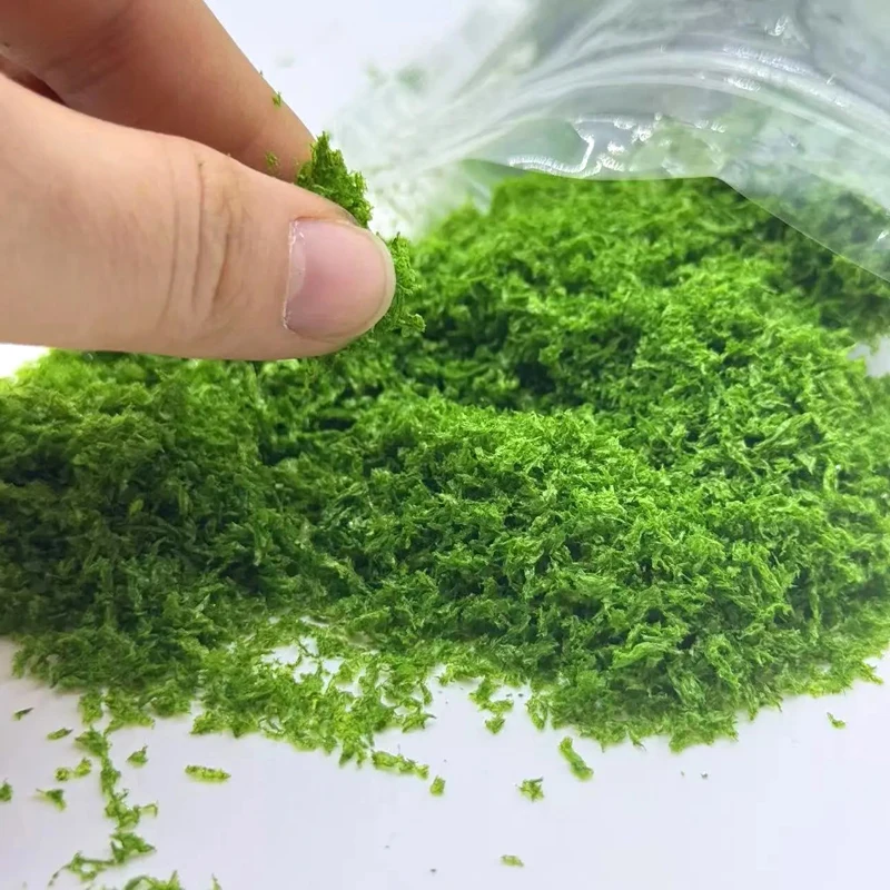 Simulation leaf model plastic tree powder for making model tree sandtable platform vegetation decor train railway layout diorama