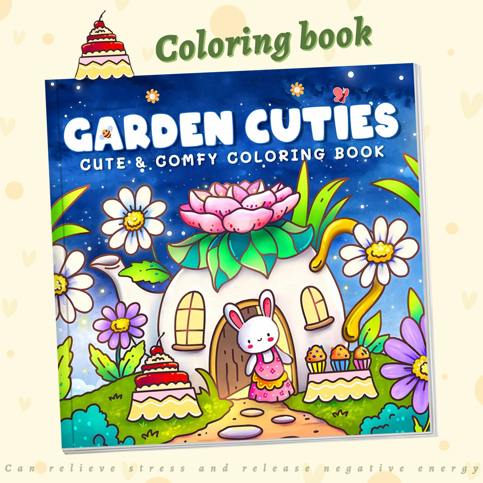 Libro para colorear Comfort Mom Girl, suministros de arte asequibles y divertidos, acompañan el tiempo creativo con patrones cálidos, adecuado para decoraciones de otoño, regalos de Navidad y también como material escolar para satisfacer las necesidades artesanales, descomprimir fácilmente
