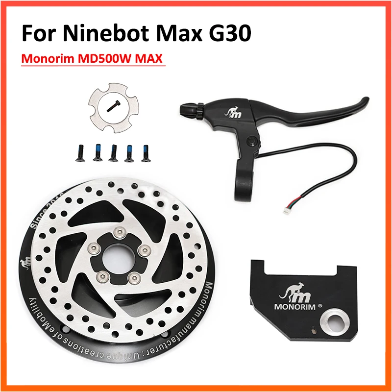 

Monorim MD500W Motor Deck for Ninebot MSX G30 G30D Electric Scooter Rear Motor Modified 140mm Disc Brake Handle Accessories