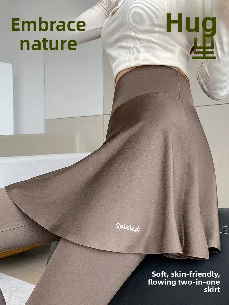 

Женские тонкие брюки для йоги с высокой талией, укороченные, для фитнеса, весенние, новые, красивые, базовый слой, длина 7/8