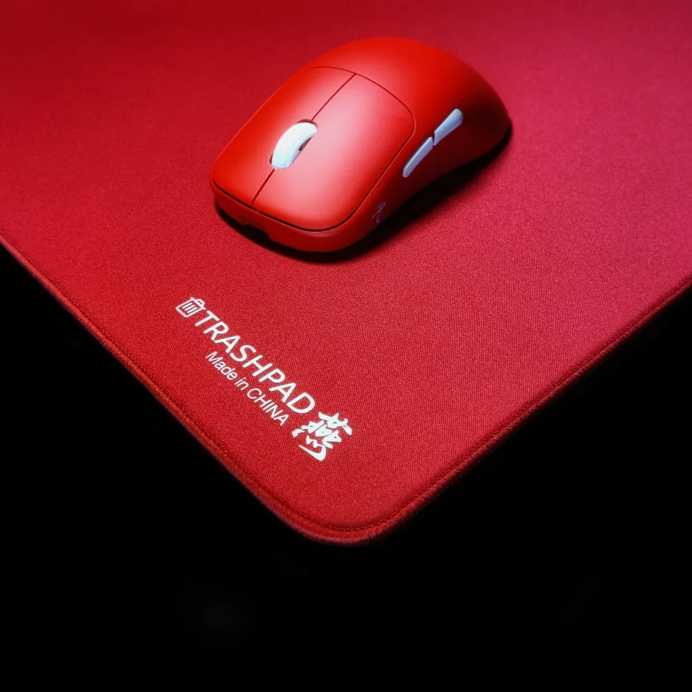 TRASHPAD Mouse Pad Smooth Non-Slip Mixed Weave Waterproof Rough Surface Large Desk Mat E-sports FPS Gaming Accessories Gifts