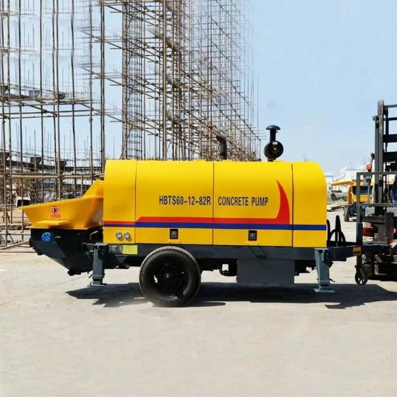 Professional Hydraulic Trailer Static Concrete Pump Cheap Price Bomba Hormigón