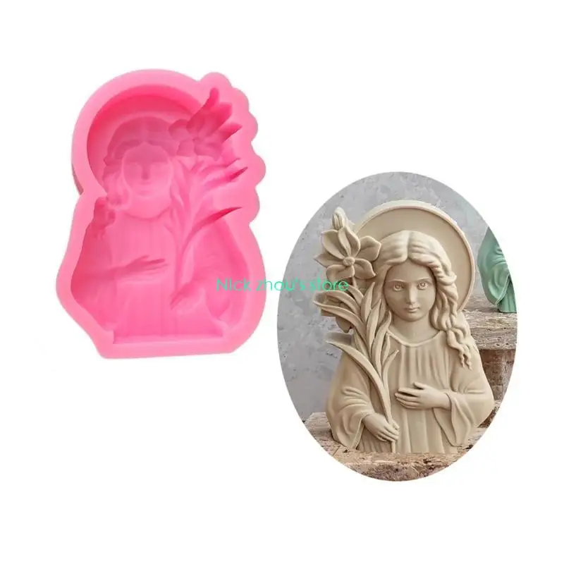 

E15E прочный силиконовый подсвечник для украшения дома, портативная форма для дня рождения, свадьбы и фестивалей