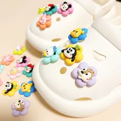 Miniso Disney Cute Cartoon Character Shoe Accessories Charms Fashion Trend Girls' Clogs Sandals Decorative Shoe Buckles