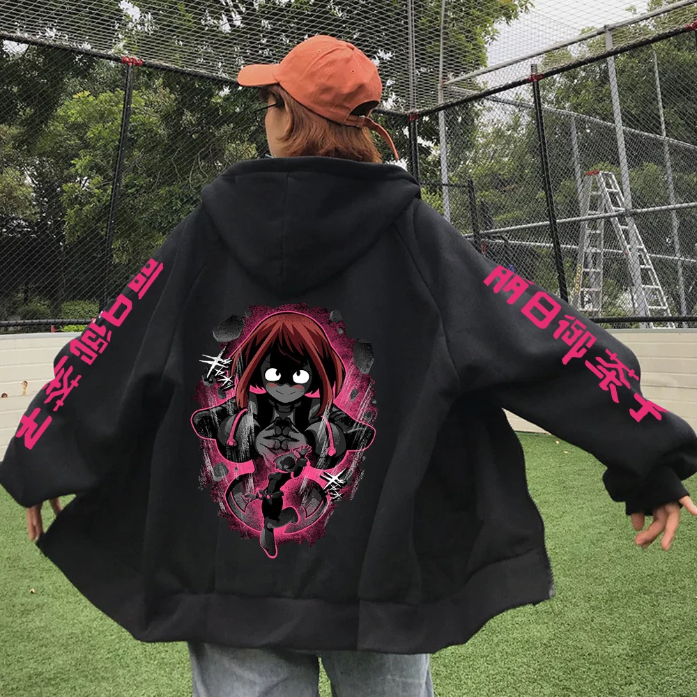 My Hero Academia Anime Hooded Midoriya Izuku Print Hooded Men
