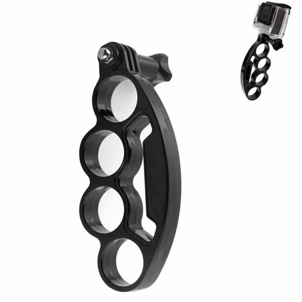 Handheld Knuckle Finger Grip Mount for GoPro Hero 6 5 4 3/3+ 2 Xiaomi Yi 4K SJ4000 SJ5000 SJ6000 Eken h9 Camera Selfie Accessory