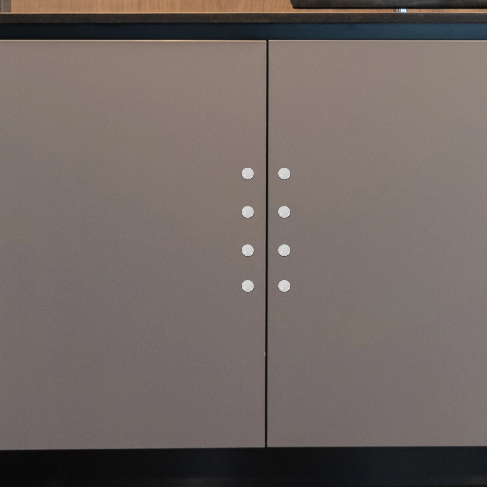 

200Pcs Transparent Silicone Door Bumpers Ultra-Thin Adhesive Pads for Cabinets Fridge Door Stops Wall Protectors