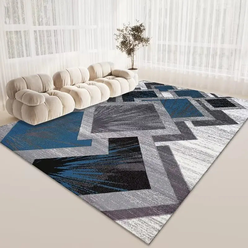 Geometry Carpet for Living Room Big Size 140x200cm Sofa Large Area Rugs Home Decor Bedroom Carpet Washable Cloakroom Soft Mats