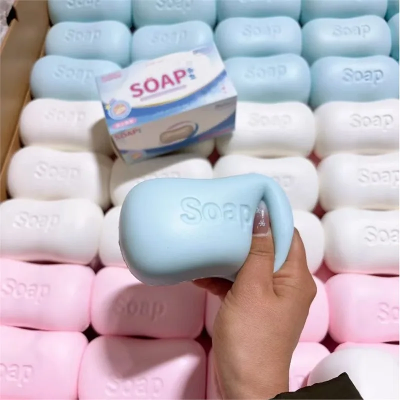 Simulatie Zeepvorm Squishy Speelgoed PU Stressverlichter Decompressie Anti-angst Zacht Langzaam Rebound Knijpen Cadeau Bureau