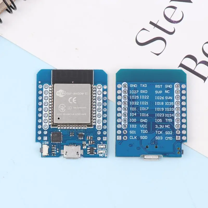 

Плата разработки модуля ESP32 D1 MINI ESP32 WiFi + Bluetooth ESP-32 CH9102 Последовательный чип Плата разработки Интернета вещей