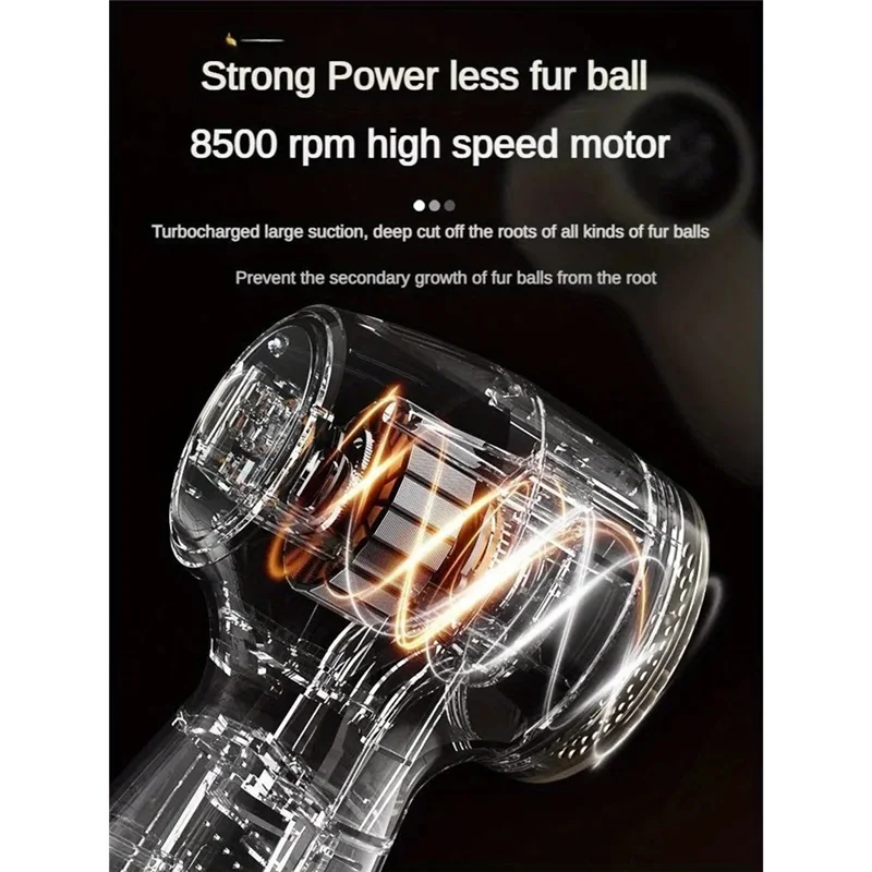 Fluff Pellet Remover Clothes Fabric Shaver USB Rechargeable LED Display Portable Hair Ball Trimmer