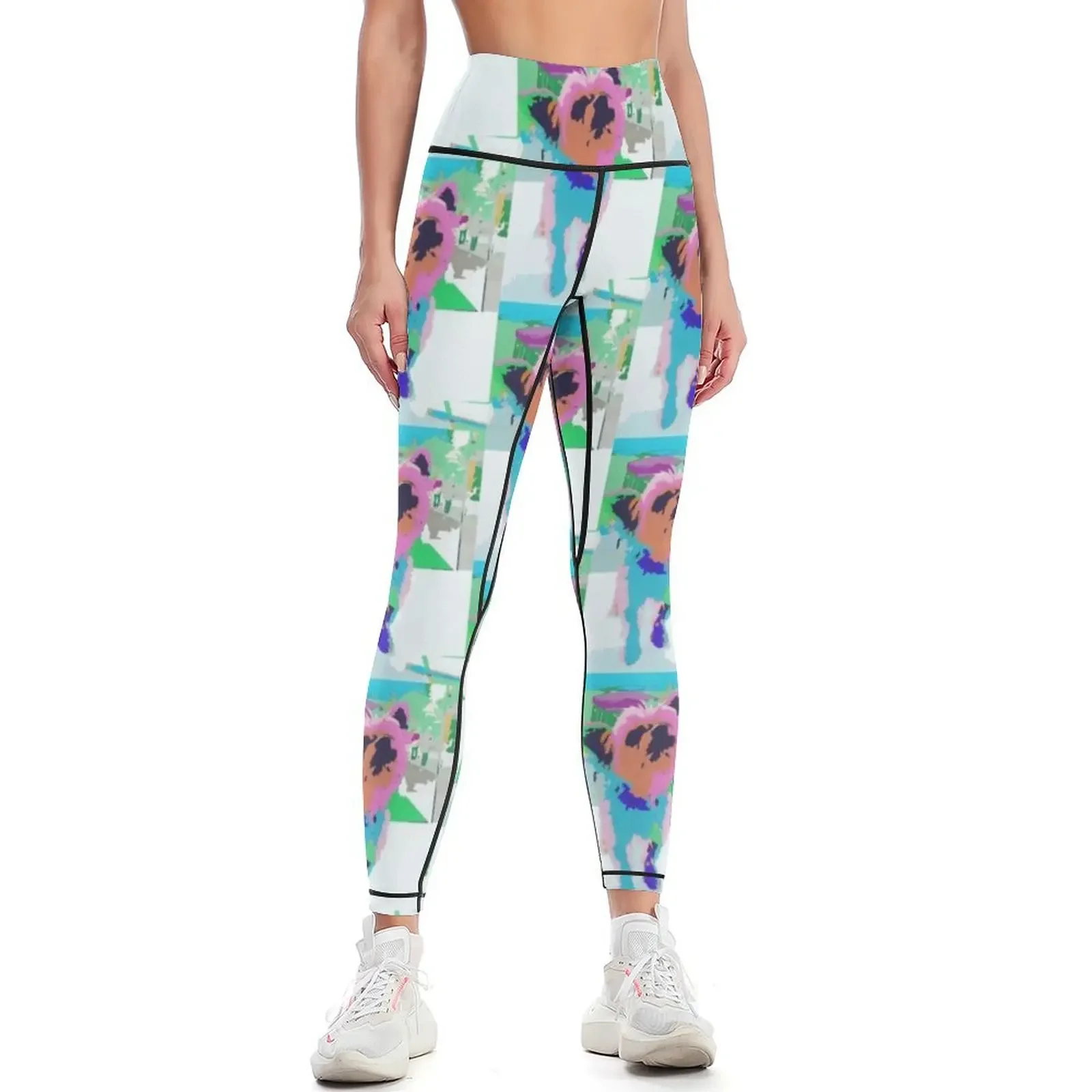 

Gus 2 Leggings sport set workout clothes for Clothing fitness legging pants raises butt Womens Leggings