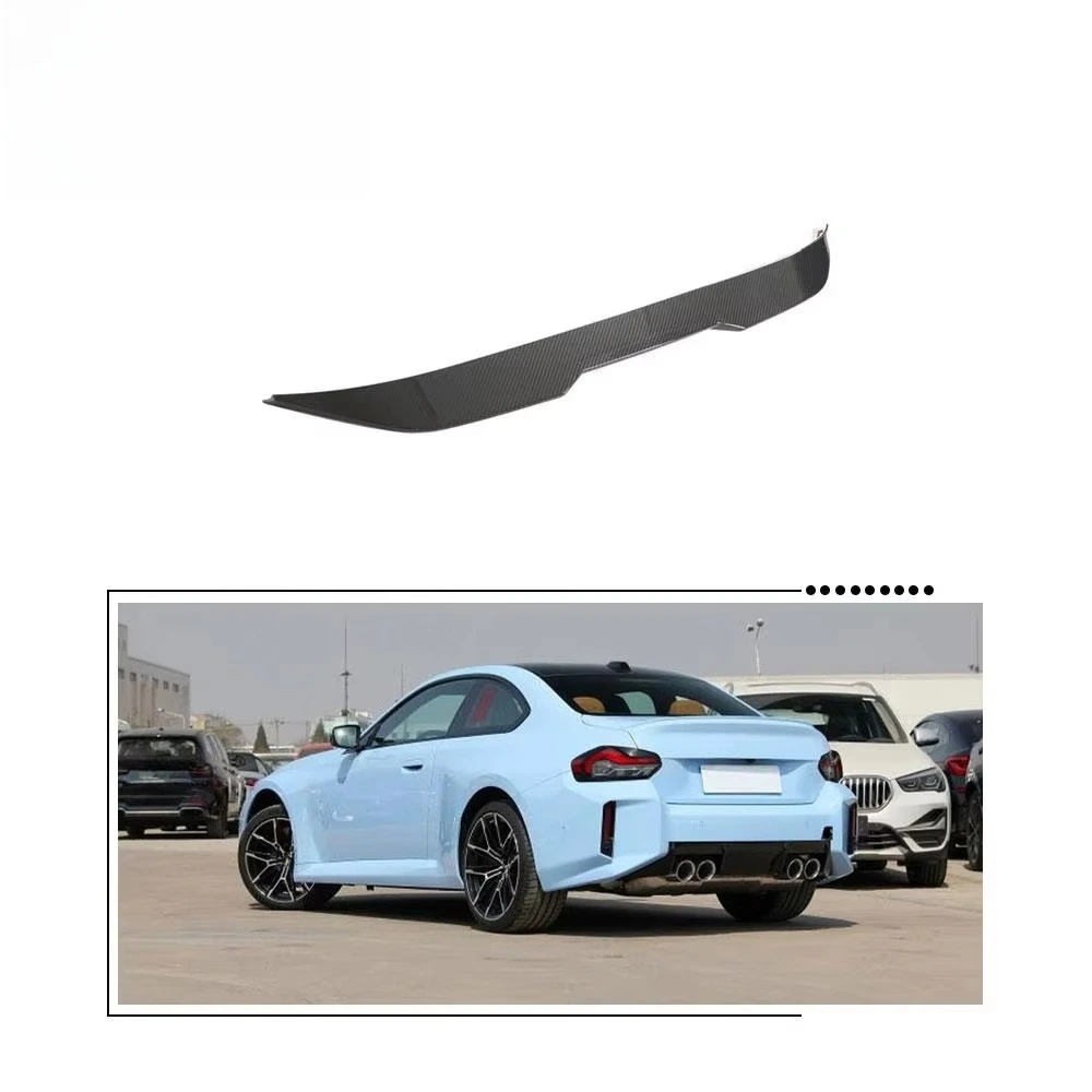 

Real Carbon Fiber Rear Spoiler Wring for B-MW G87 M2 2023