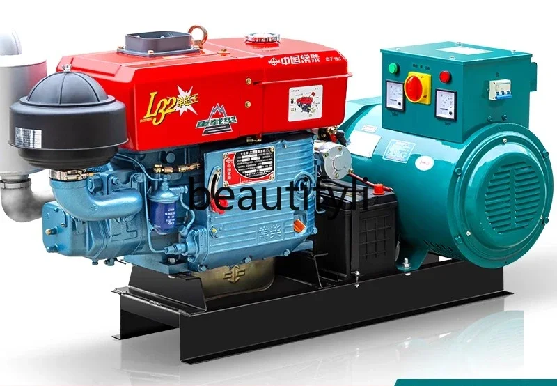

Z189 Changchai 20kw/24/30KW Single Cylinder Water-Cooled Generator Set 15kW Single Phase 220V Three Phase 380V