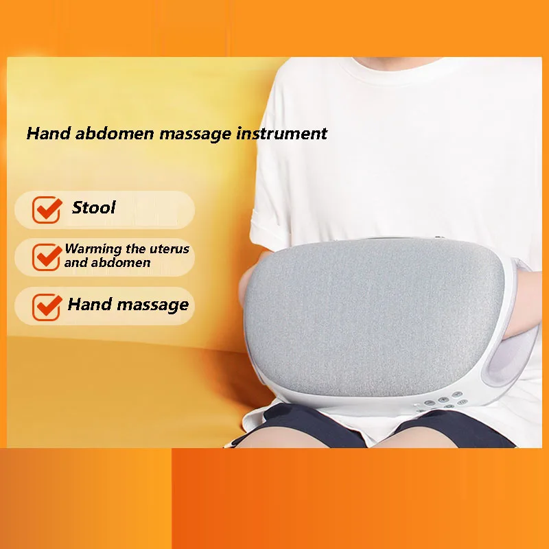 Bianstone automática esfregando barriga artefato ai alum pedra probiótico mão e abdômen massageador