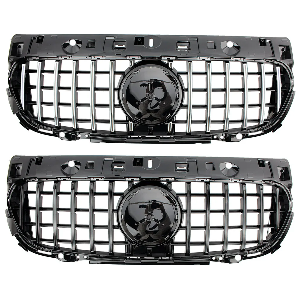 Front Racing Upper Facelift Grilles Radiator GTR Grill Panamerica Style For Mercedes-Benz Citan W416 2021 2022 2023