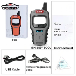 Xhorse VVDI Mini Key Tool Programowanie z super chipem XKB501EN XNDS00EN Zdalny klucz Bezpłatny 96-bitowy 48-klon Funkcja Wersja globalna