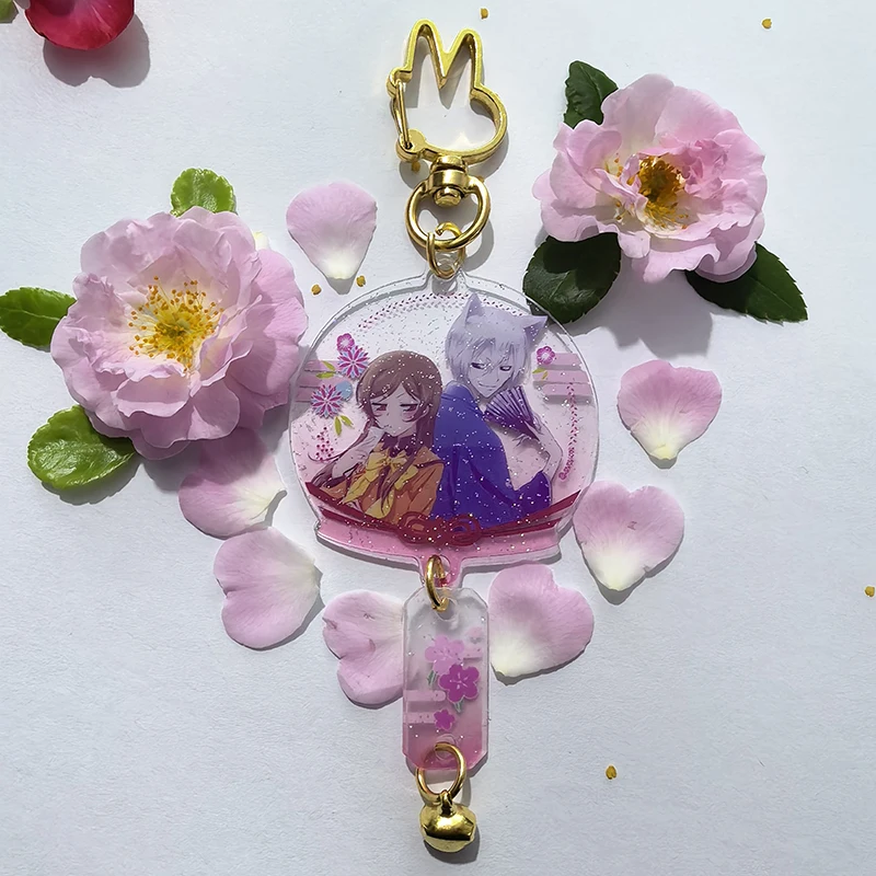 Anime kamisama love Tomoe Momozono Nanami Cosplay Keychain Keyring Kawaii Acrylic Key Chain Accessory Ornament Gift Prop view 3
