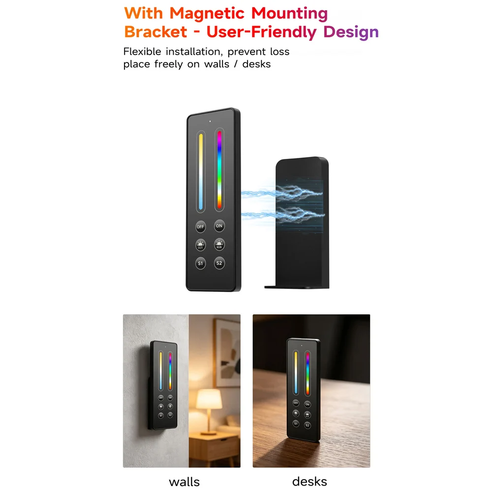 LTECH C Series LED Controller + Single Zone 2.4G Wireless RF 30m Control For DC 12V 24V 36V 48V DIM CT RGB RGBW RGBCW LED Strip