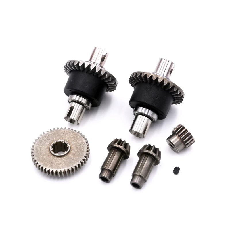 Metal Differential And Drive Shaft Set For SCY 16101 16102 16103 16201 Pro 1/16 Brushless RC Car Upgrades Parts Accessories