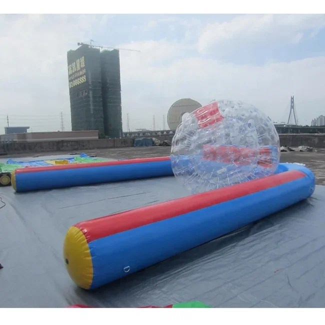 2026 China Factory New Design Outdoor Large Inflatable Ten Pin Giant Bowling Set view 2