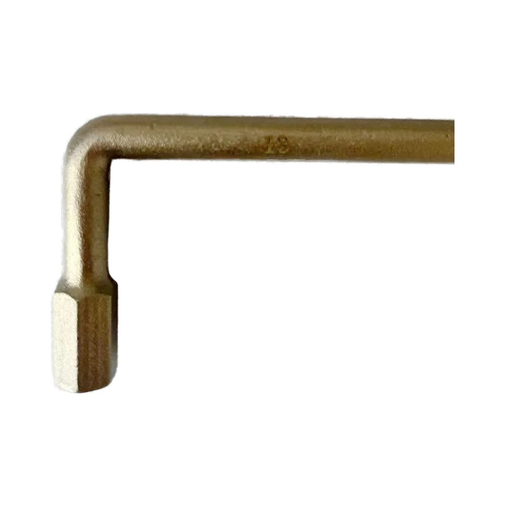 CE certified industrial grade sparkless beryllium copper hex wrench 16mm OEM tool, made in China