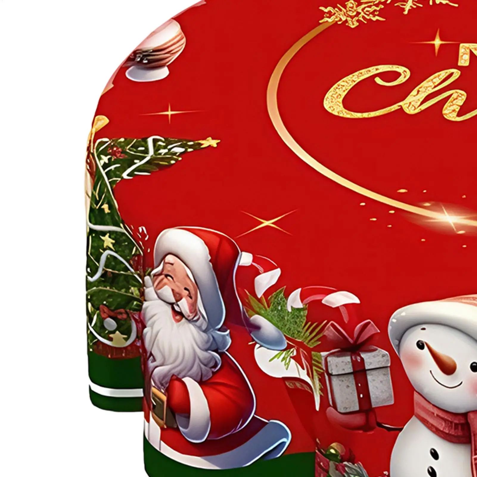 

Table Cloth Round Cover Vintage Cover Protector Round Christmas Tablecloth For Fall Thanksgiving Winter Holiday Kitchen Patio