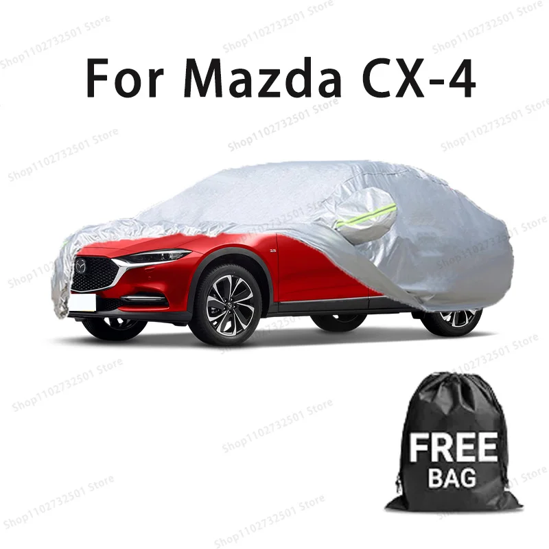 

Car cover For Mazda CX-4 Full cover Waterproof sun protection cover Scratch resistant cars accessories