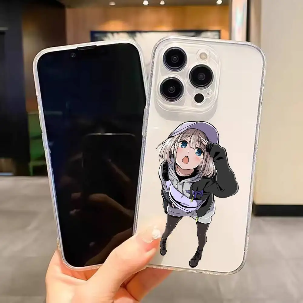 

Serizawa Asahi C-Cute For iPhone 17 16 15 14 13 12 11 Mini Pro Max Plus Transparent Phone Case