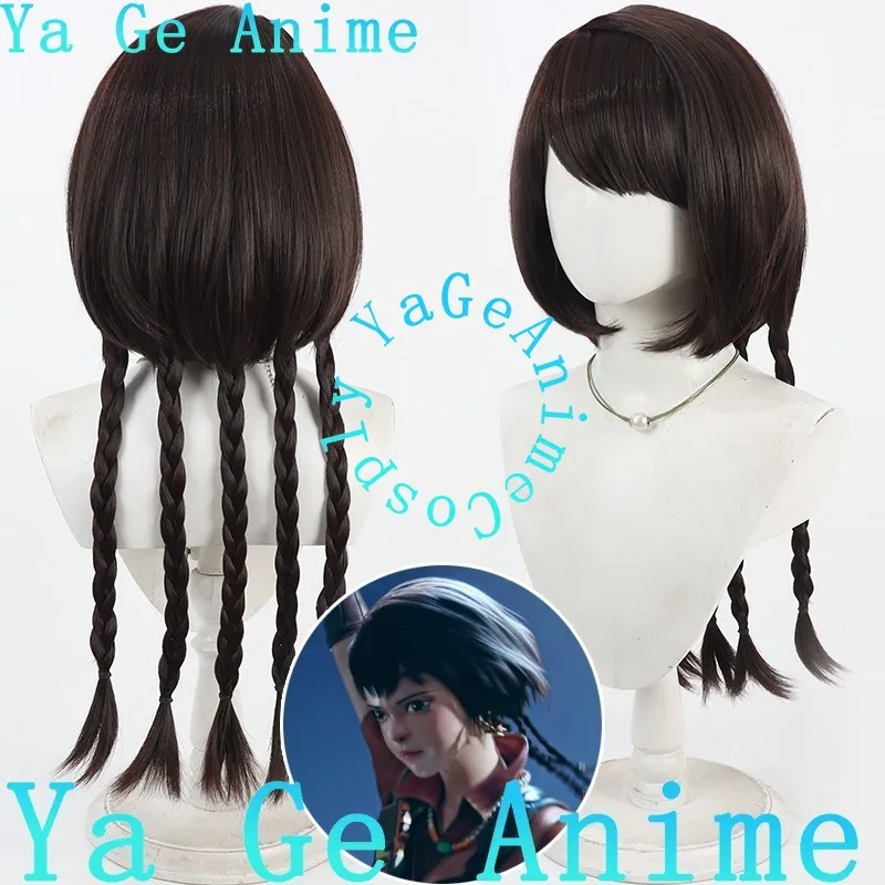 

Ya Ge Anime Stor In Stock Fast Shipping Ling Cage Wu Lan Mai Duo Cosplay Wig Anime Comic Reality Show Synthetic Wig