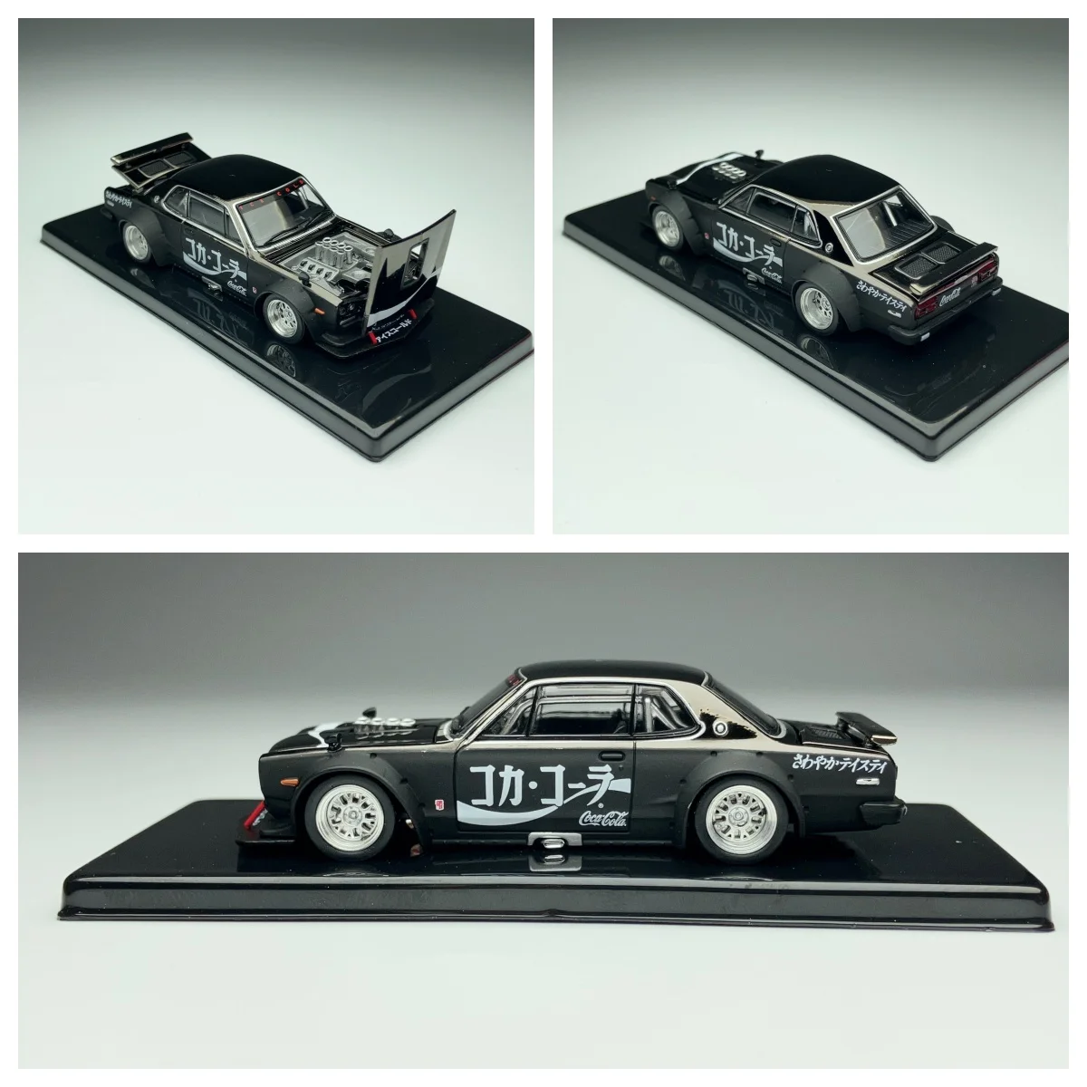 

Модель автомобиля Pop Race Skyline GT-R V8 Drift (Hakosuka) JP 1:64, лимитированная серия, литая под давлением, из сплава, PR640161
