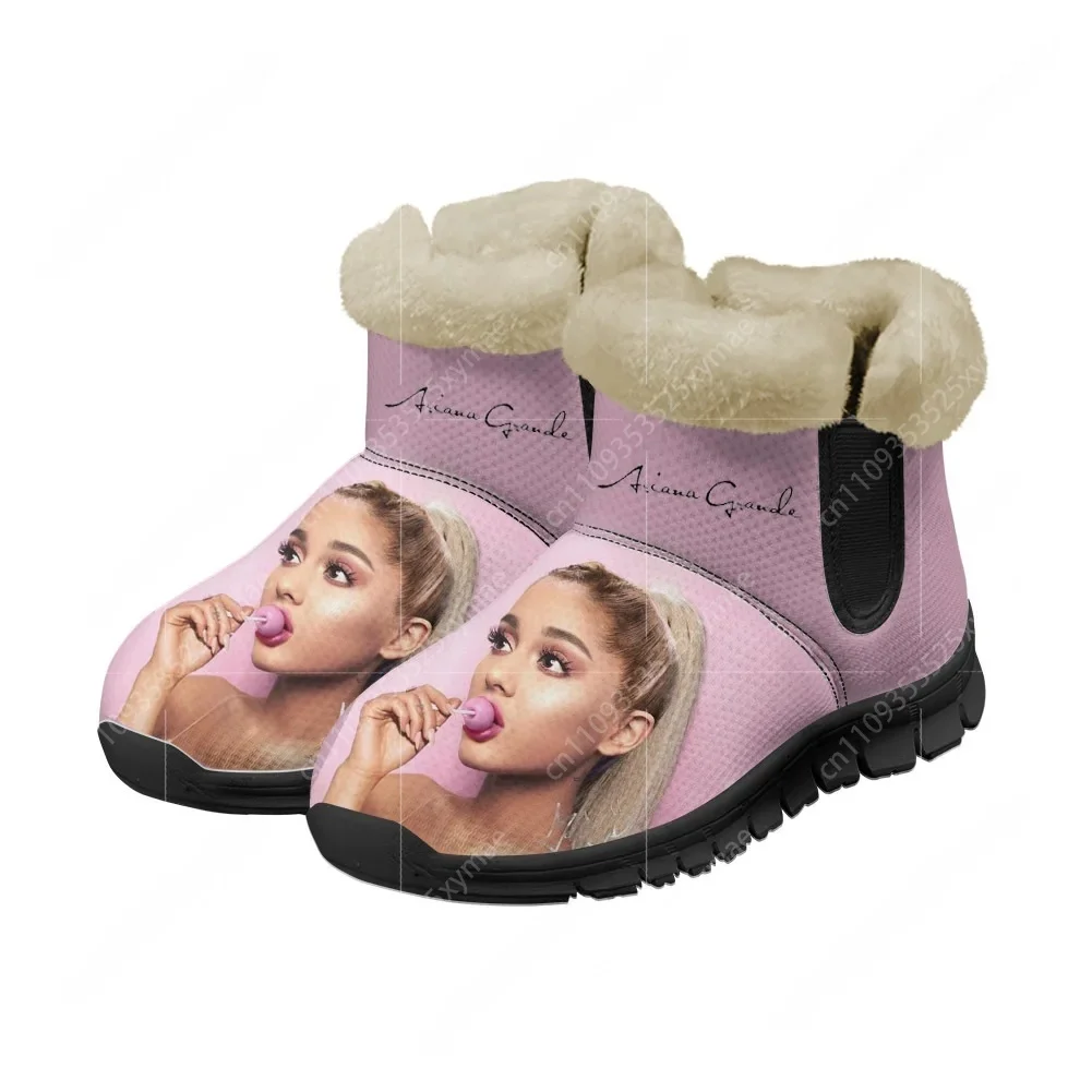 

Сапоги Ariana Grande Snow Boots: утепленные, высококачественные, легкие повседневные кроссовки для мужчин и женщин, спортивные, на заказ, для пар