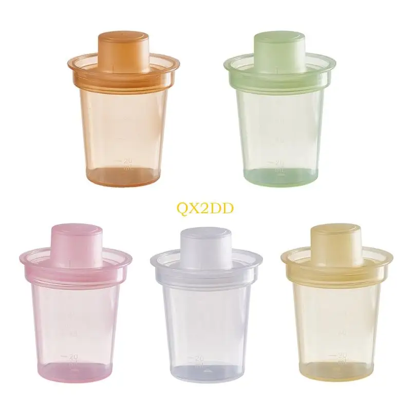

QX2D Portable Milk Powder Formula Dispenser Milk Powder Storage Case Formula Container Pot Box 80ML for Travel Outdoor