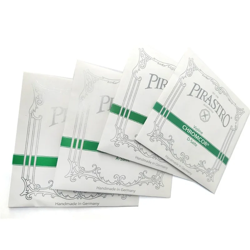 Green Bar Violin Strings CHROMCOR Violin Strings, Set Strings Imported Chrome Steel Strings