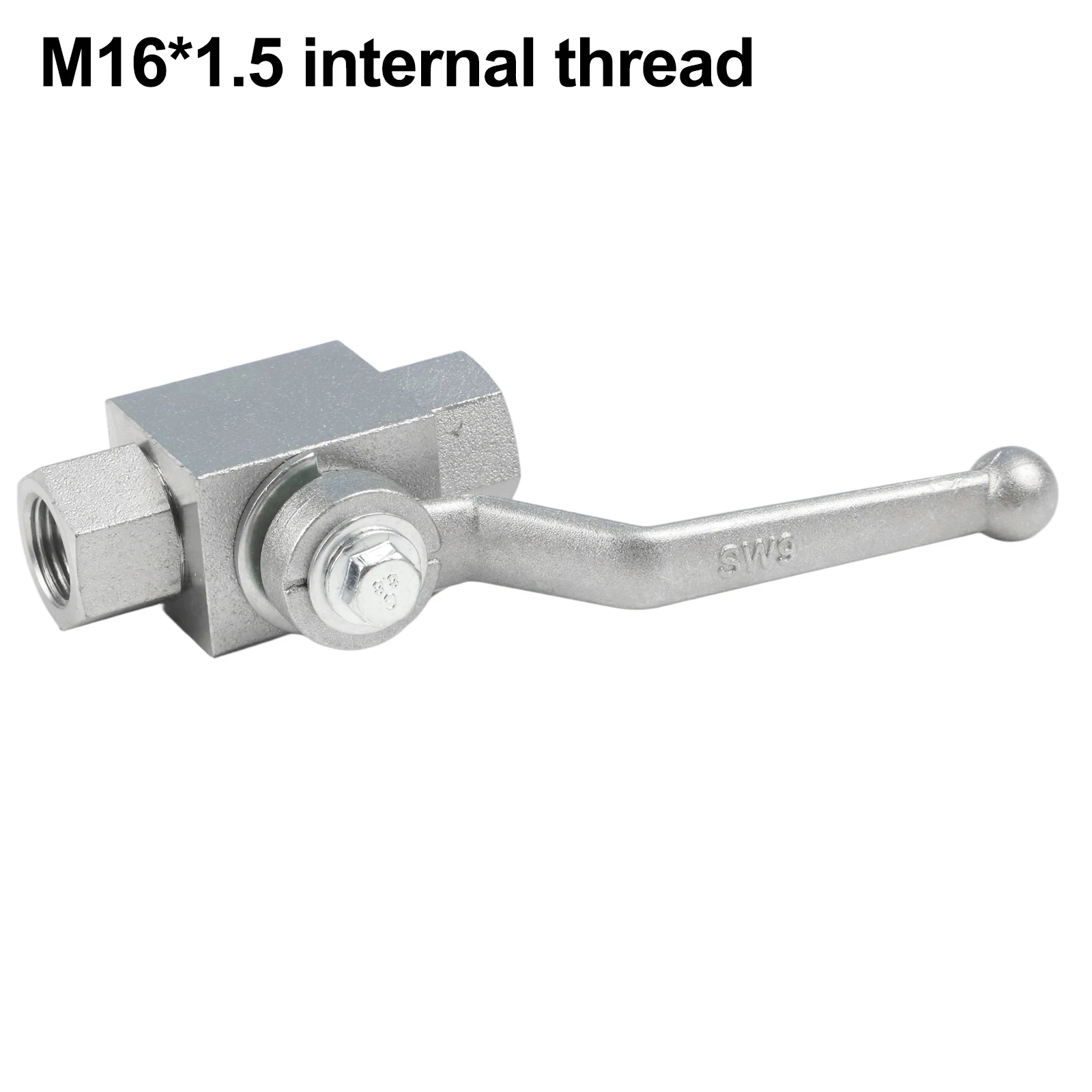 2 Way Hydraulic Ball Valve with Manual Control Engineered to Perform Under High Pressure Conditions Up to 500 Bar