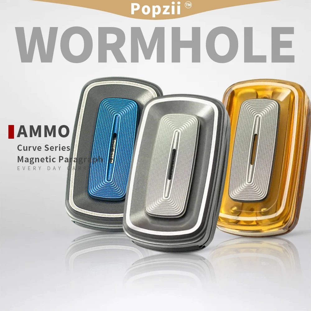 

AMMO WORMHOLE Curve Series Магнитный абзац Механический магнит Непоседа Слайдер Взрослые Игрушка для снятия стресса Игрушки для тревоги