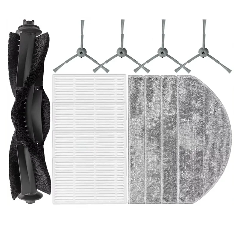 A21F-Replacement Side Brush Filter For ILIFE V20/Vyzzle D10/Laresar L10/Lydsto R1D Edge/Roidmi Eve Rook S Main Parts