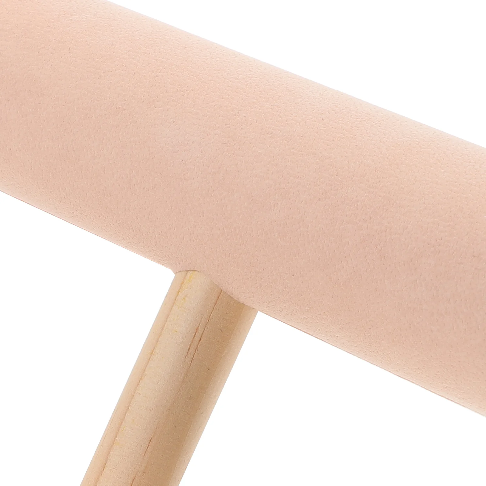 

Wooden Bracelet Display Stand T-Shaped Bangle Holder For Watches Scrunchies Jewelry Organizer Desktop Storage Rack Decorative