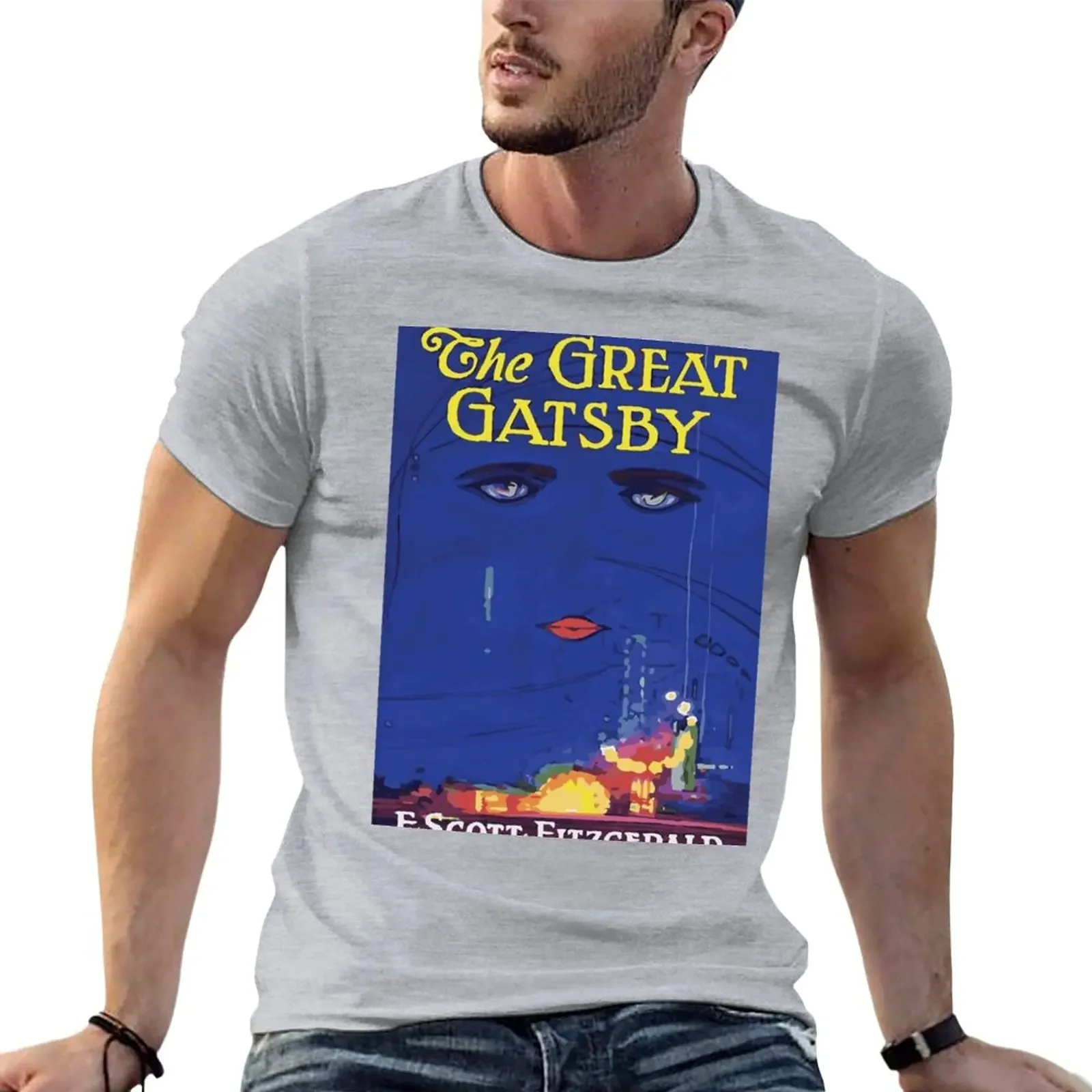 The Great Gatsby (2) T-Shirt Aesthetic clothing shirts graphic tees black t shirts for men