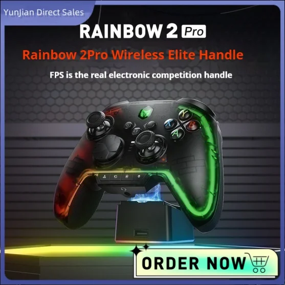 Bigbigwon Ink Will Raimbow Rainbow 2pro Wukong Gamepad Charging Stand Mobile Phone Pc/Switch Hall Linear Trigger Game Handle