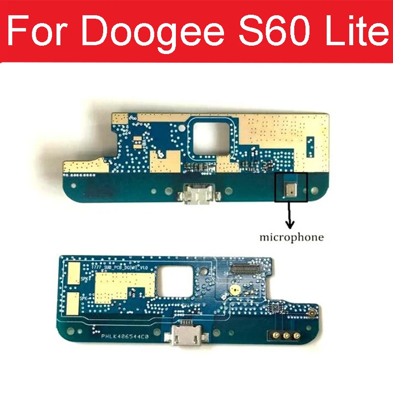 For Doogee S60 Lite S40 S55 S96 Pro MIX BL7000 N20 Y9Plus USB Charging Port Board Microphone USB Charger Board Motor Connector