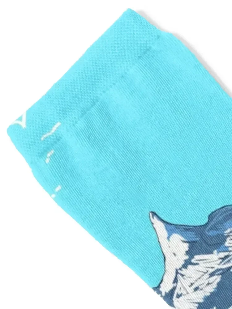 Gnadenwald Innsbruck Austria Landscape Illustration Socks football cute Christmas funny gifts Man Socks Women's