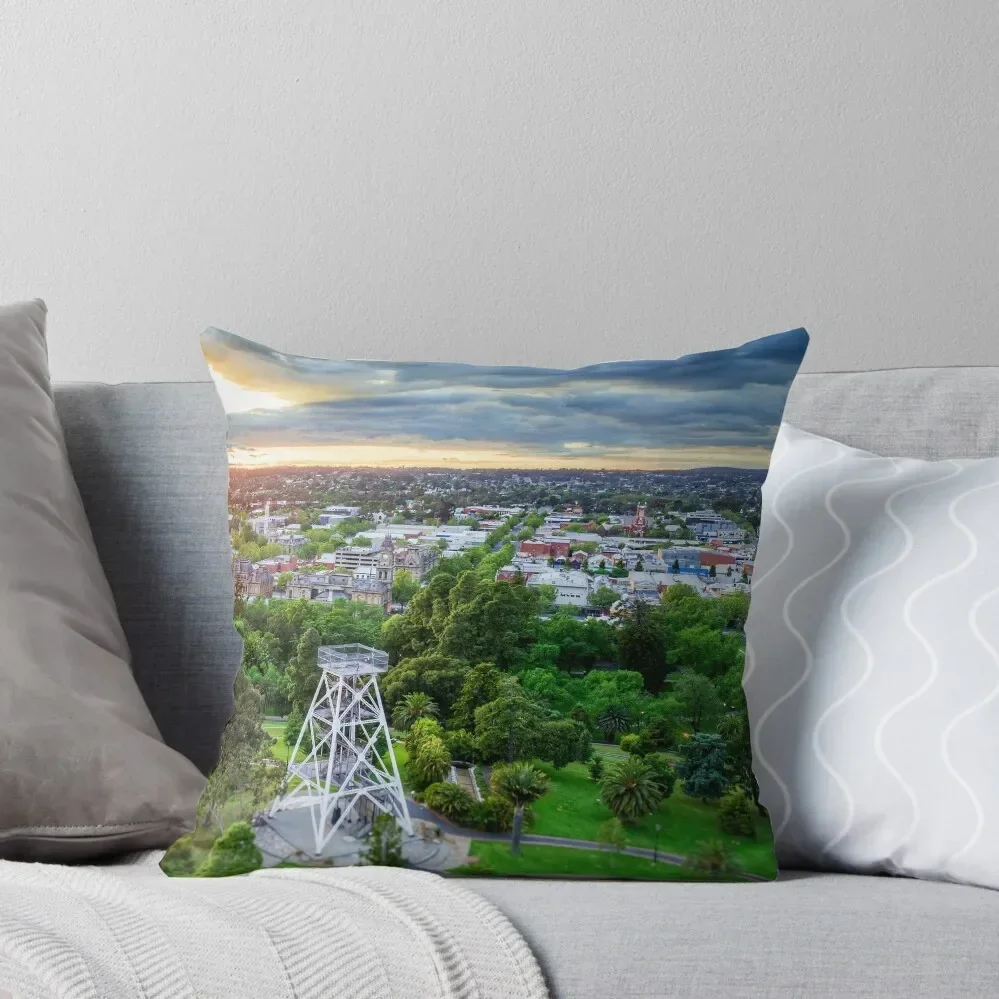 Bendigo - Rosalind Park Poppet Head Throw Pillow Sofa Cushion Cover Couch Pillows Cushions Home Decor Pillow