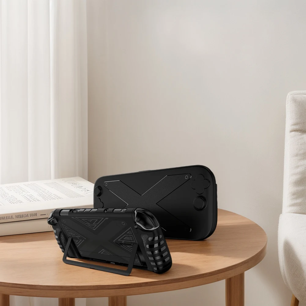 Защитный чехол для Switch 2, ТПУ + ПК, противоударный эргономичный чехол с ручкой, защита от падения для аксессуаров для консоли Nintendo